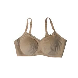 NWOT Honeylove CrossOver Bra 2X 42C/D BLUSH